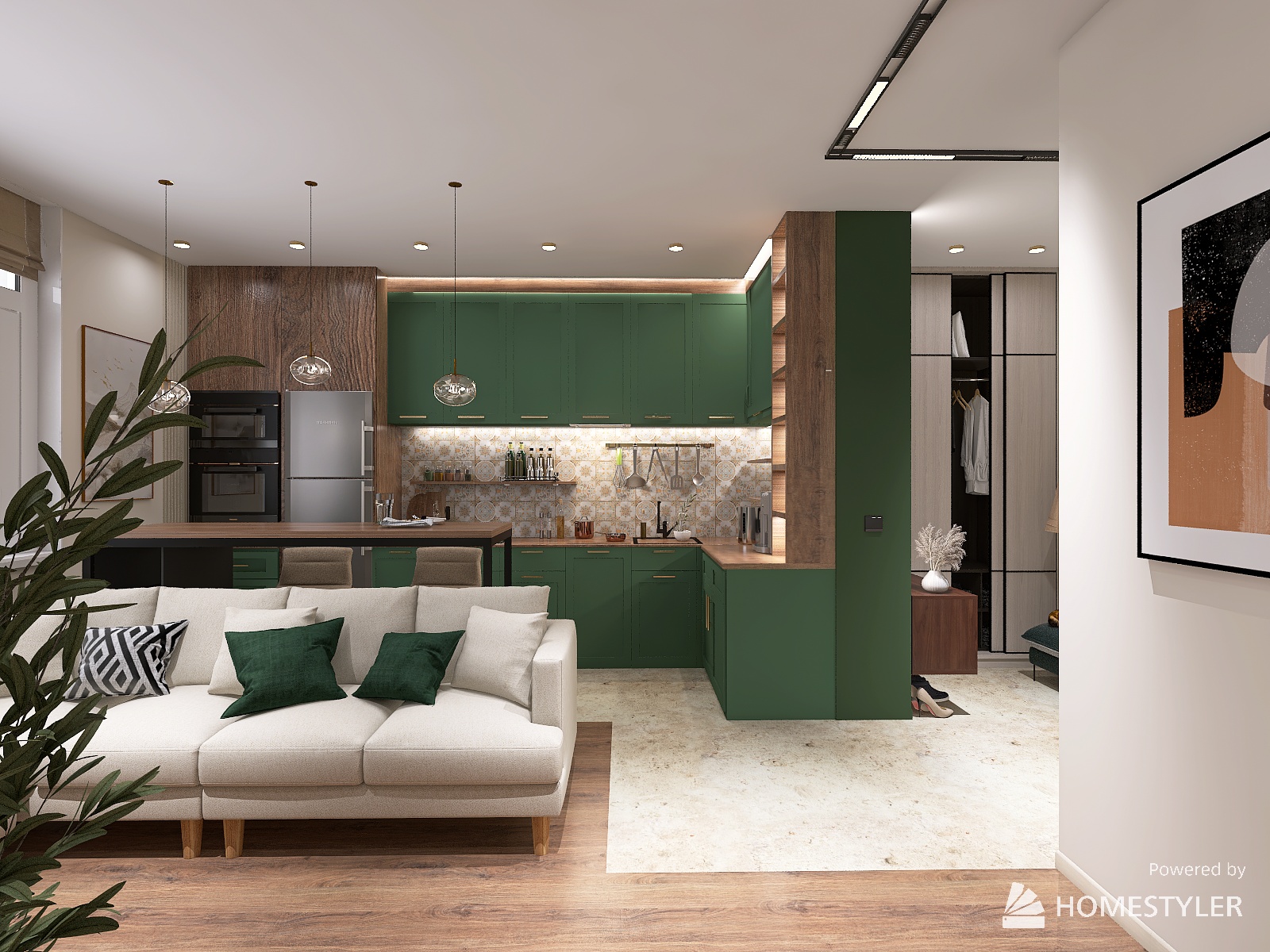 Дизайн проект "ЖК Варшавский"