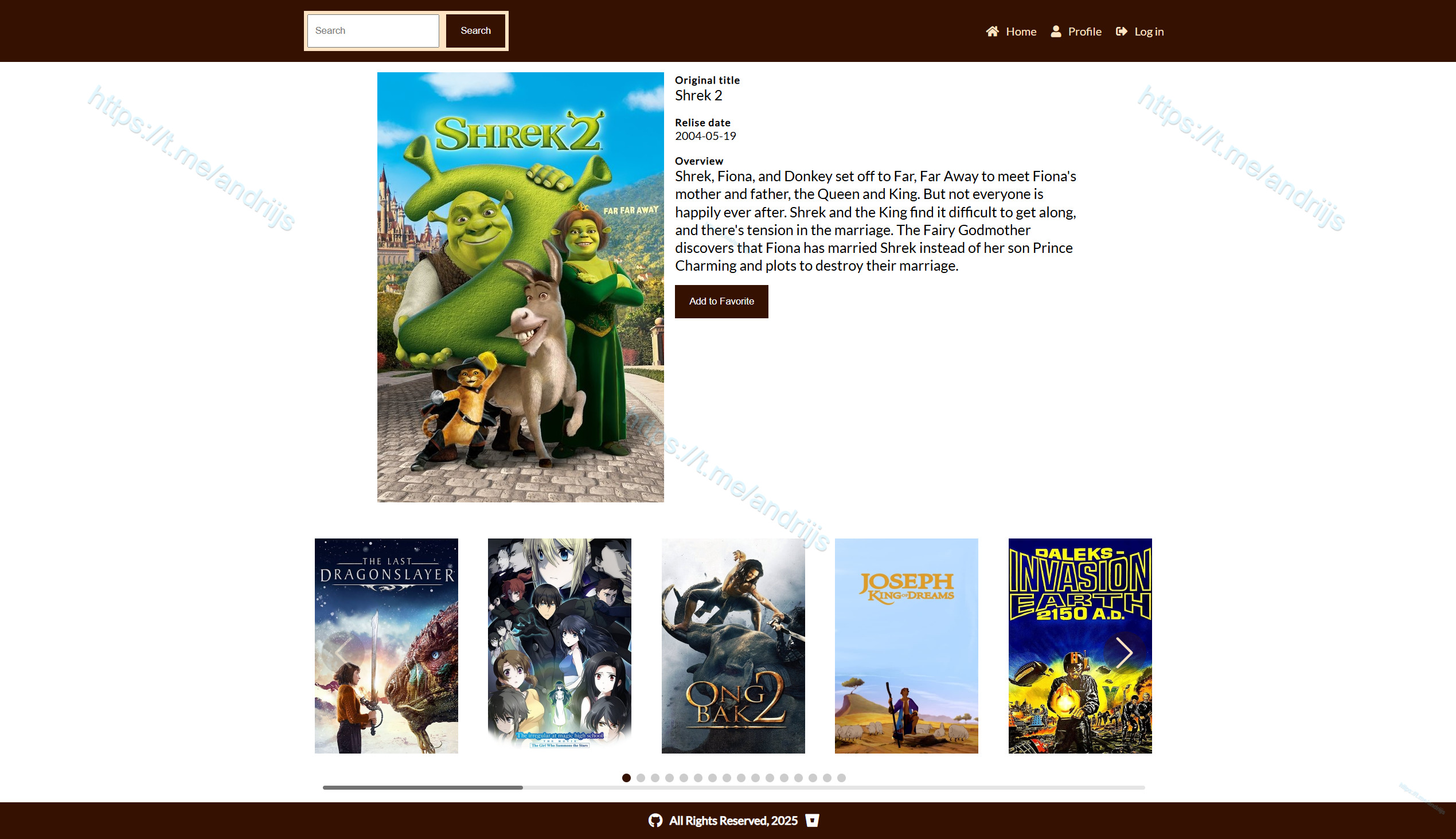 TMDB Movie Searcher