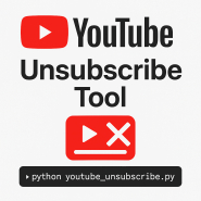 YouTube Unsubscribe Tool