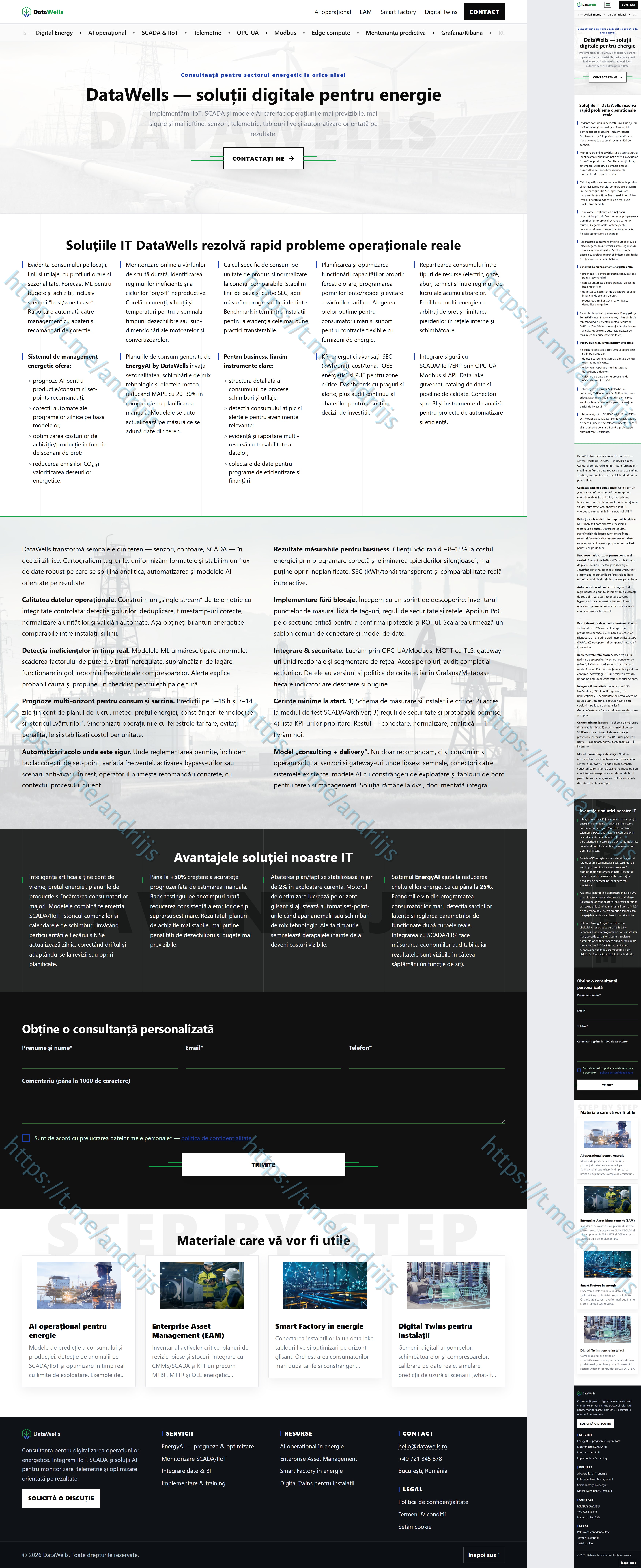 Whitepage. Affiliate multi-page white site 